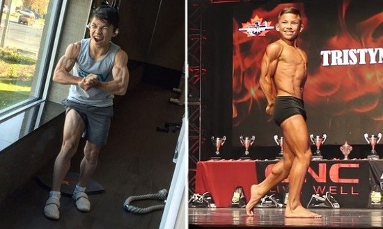 15χρονος bodybuilder σοκάρει τον πλανήτη με την εκπληκτική σωματική διάπλασή του