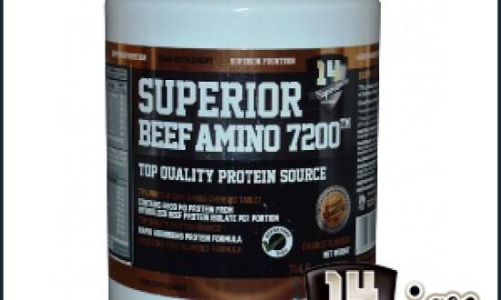 SUPERIOR Beef Amino 7200 για αύξηση της άπαχης μυϊκής μάζας!