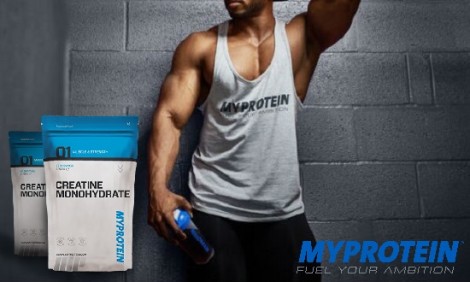 Ενίσχυσε τους μύες σου με Μονοϋδρική Κρεατίνη από την MyProtein!