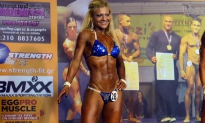 Mαίρη Μπαρώνου: Η bodybuilder που ξεκίνησε να «χτίζει» το σώμα της στα 35!