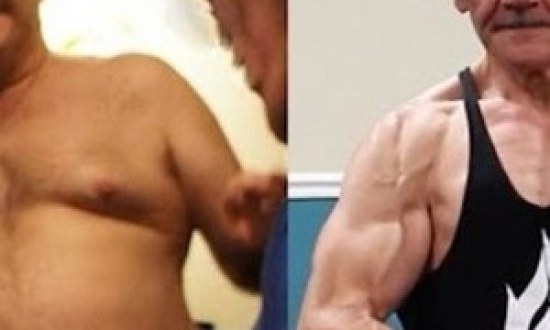 Άνδρας 136 κιλών μεταμορφώθηκε περνώντας μια ώρα την ημέρα στο γυμναστήριο! (VIDEO)