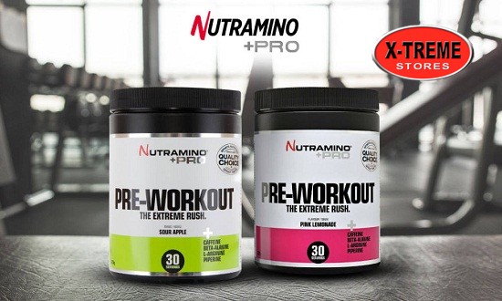 Με το Pre-Workout Powder της Nutramino +Pro θα έχεις περισσότερη ενέργεια στις προπονήσεις σου