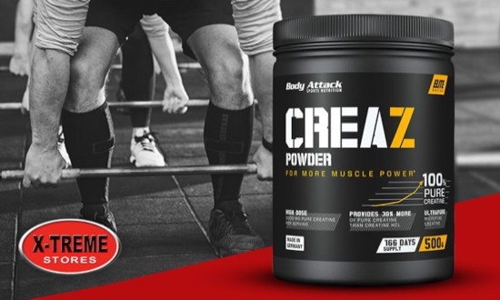 Creaz Powder: Η καθαρή πρωτεΐνη της Body Attack που θα λατρέψεις!