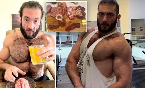 Ένας Wolverine ανάμεσά μας: Ο bodybuilder που τρώει ωμά κρέατα και 4.500 θερμίδες την ημέρα